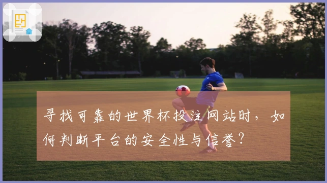 寻找可靠的世界杯投注网站时，如何判断平台的安全性与信誉？