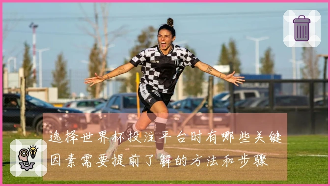 选择世界杯投注平台时有哪些关键因素需要提前了解的方法和步骤