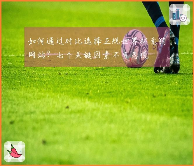 如何通过对比选择正规世界杯竞猜网站？七个关键因素不可忽视